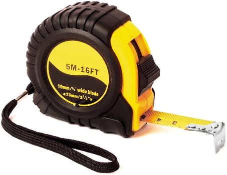 Photo 1 of ( 2 Pack ) Topzone 16 Feet 3/4" inch Professional Retractable Steel Measuring Tape Measure Ruler with Posi-Lock and Belt Clip