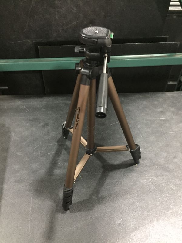 Photo 2 of Amazon Basics 50-inch Lightweight Camera Mount Tripod Stand
