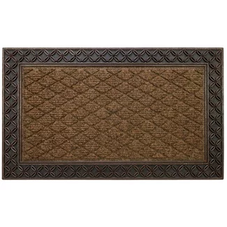 Photo 1 of 1'5.5" x 2'5.5" Link Doormat Brown - Mohawk

