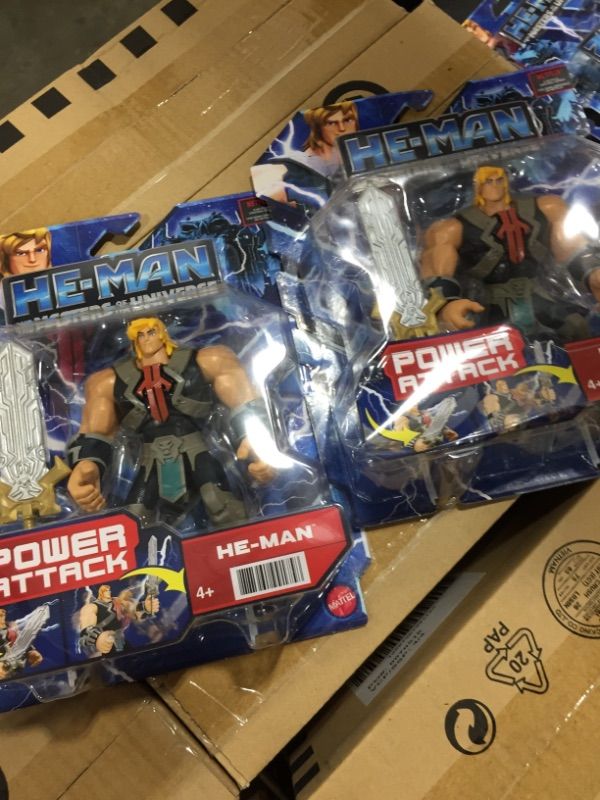 Photo 1 of (2PACK) Masters of the Universe He-Man  Action Figure 
