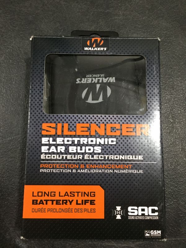 Photo 2 of WalkerS GWP-SLCR in - Ear Silencer Earbuds (428032)
