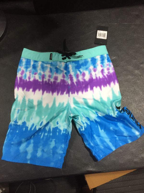 Photo 2 of Boardshorts (for Big Boys) - NEPTUNE BLUE (12 )
