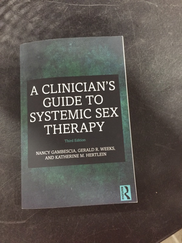 Photo 2 of A Clinician's Guide to Systemic Sex Therapy