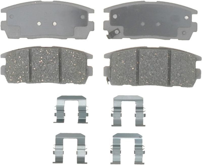 Photo 1 of ACDelco 14D1275CH Advantage Ceramic Rear Disc Brake Pad Set with Hardware
