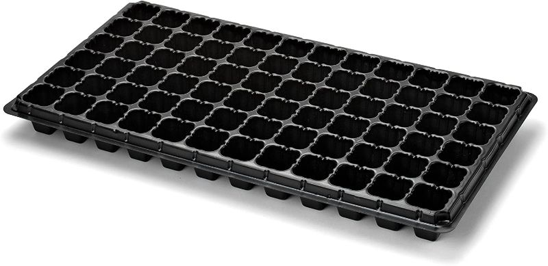 Photo 1 of 72 Cell Seed Starter Tray - 5 Pack - Extra Strength 1020 Starting Trays for Planting Seedlings, Propagation, Germination Plugs
