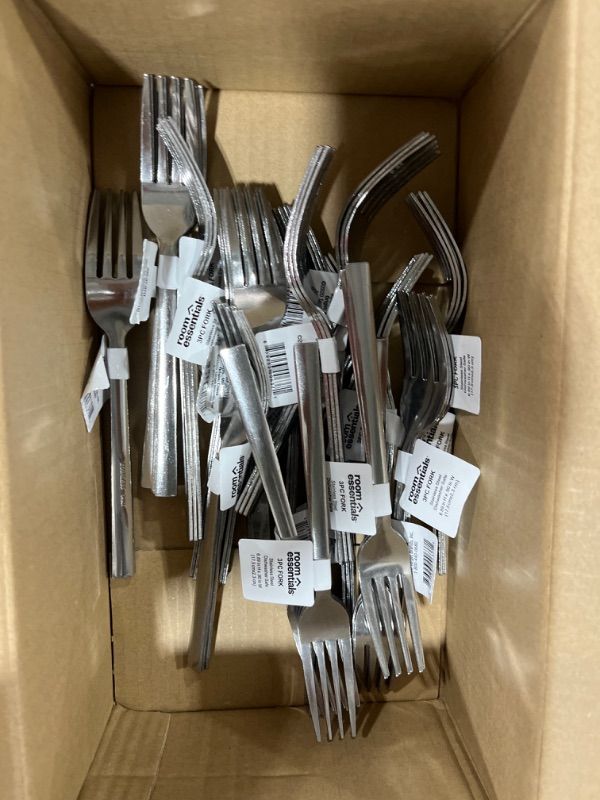 Photo 2 of 20 3pk Stainless Steel Dinner Forks - Room Essentials™
