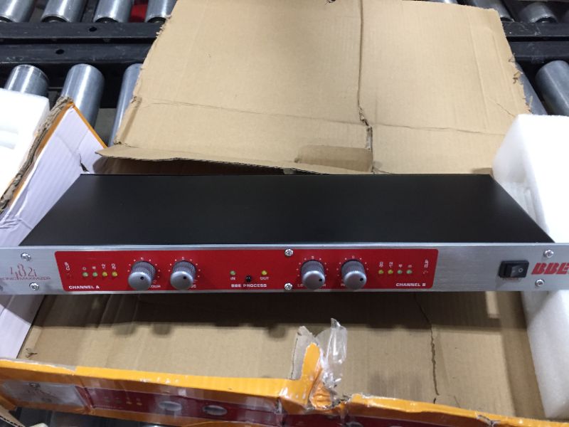 Photo 1 of BBE 482I SONIC MAXIMIZER Sonic Maximizer Dual-Mono Signal Processor - 482I SONIC MAXIMIZER
