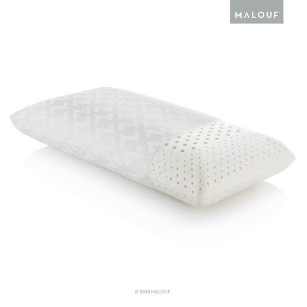 Photo 1 of Z Zoned Memory Foam Pillow with Removable Tencel Cover - King - High Loft - Firm
