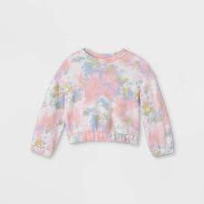 Photo 1 of Girls' Soft Fleece Pullover Sweatshirt - Cat & Jack™, size M 7/8