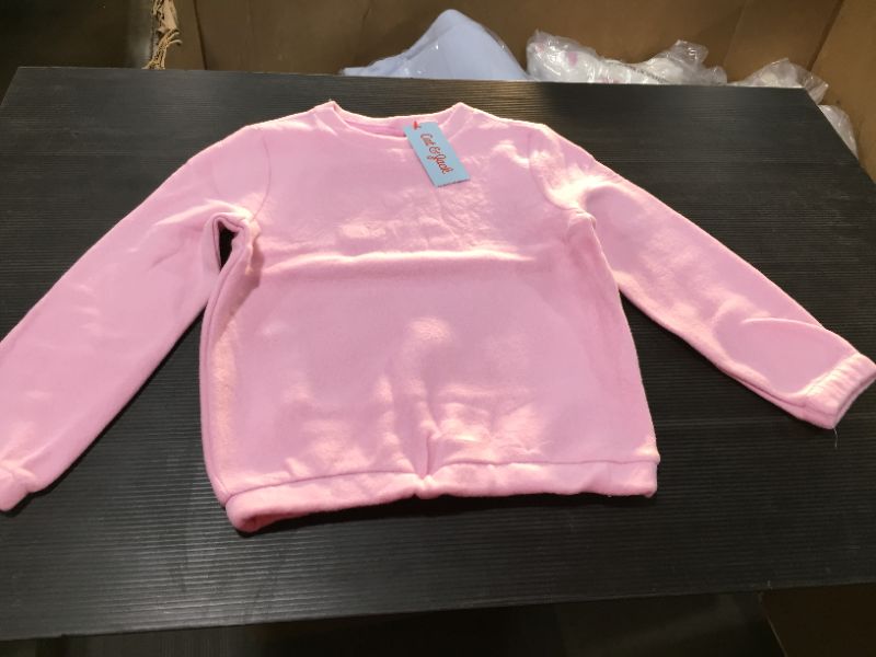 Photo 1 of Size M 7/8 medium pink children's sweater 