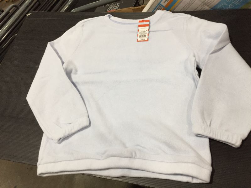 Photo 1 of Children's Size XL 14/16, light blue long sleeve fleece sweater