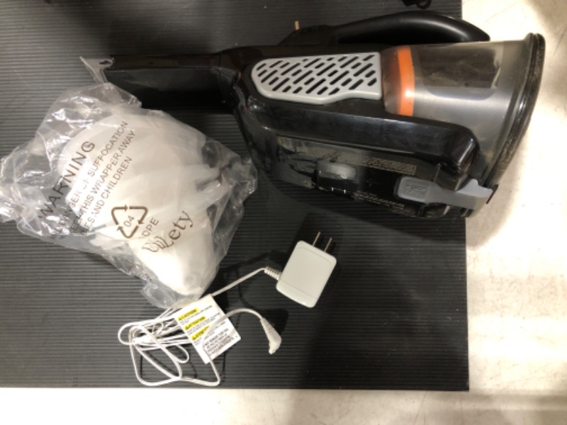 Photo 2 of BLACK+DECKER dustbuster Handheld Vacuum, Cordless, AdvancedClean+, Black with Replacement Filter (HHVK515J00FF & HHVKF10)
