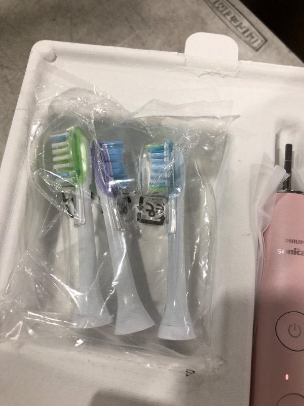 Photo 1 of Philips Sonicare DiamondClean Smart 9300 Rechargeable Electric Power Toothbrush, Pink, HX9903/21
