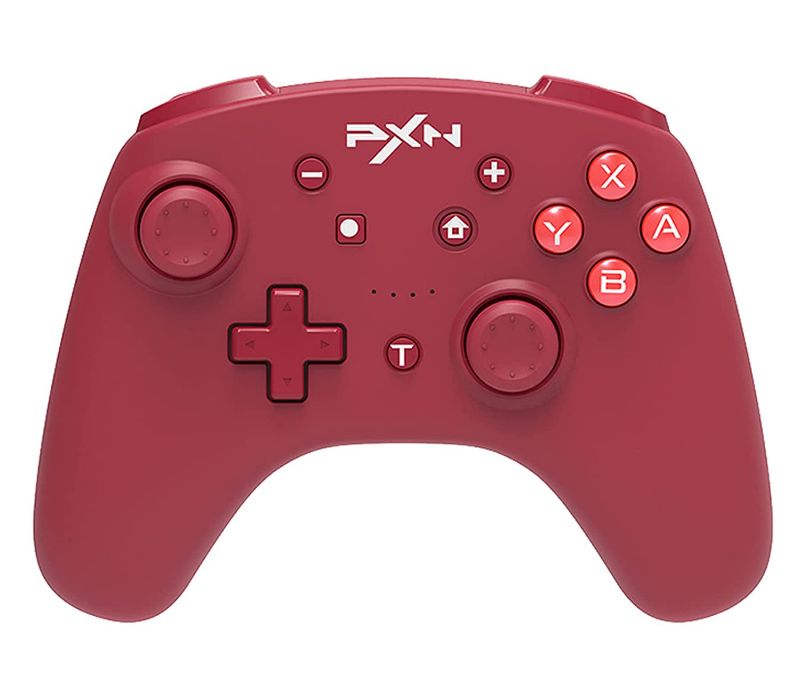 Photo 1 of PXN 9607X Wireless Switch Controller ,switch Pro Controller Gamepad Joystick Support NFC / Amibo / Turbo Screenshot /Gyrox Axis and Dual Vibration,Switch controller for Nintendo Switch/Lite/OLED (Red)
