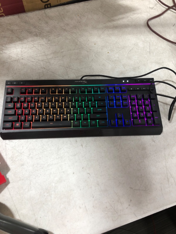 Photo 2 of HyperX Alloy Core RGB Membrane Gaming Keyboard