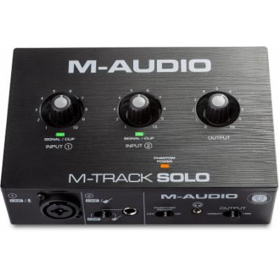 Photo 1 of M-Audio M-Track Solo 2-Channel USB Audio Interface