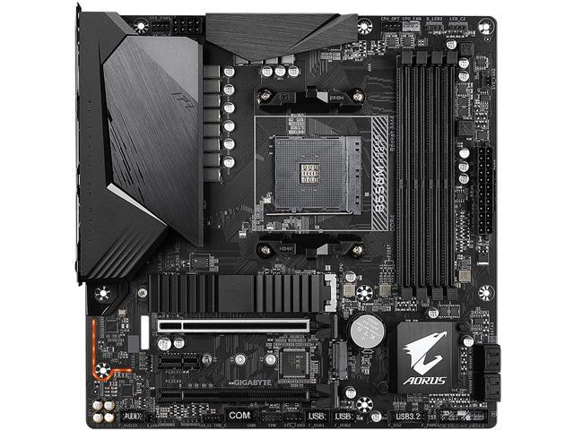 Photo 1 of Aorus Ultra Durable B550M AORUS PRO-P Desktop Motherboard - AMD B550 Chipset - Socket AM4 - Micro ATX