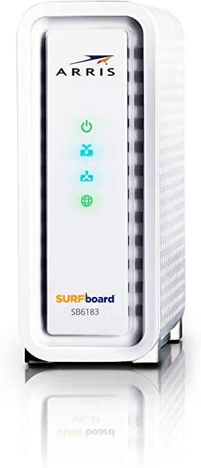 Photo 1 of ARRIS SURFboard (16x4) DOCSIS 3.0 Cable Modem. Approved for XFINITY Comcast Cox Charter and Most Other Cable Internet Providers