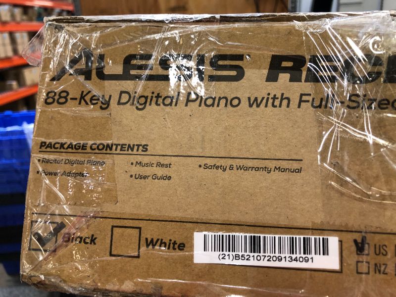 Photo 3 of Alesis Recital Digital Piano with 88 Full-Sized Semi-Weighted Key