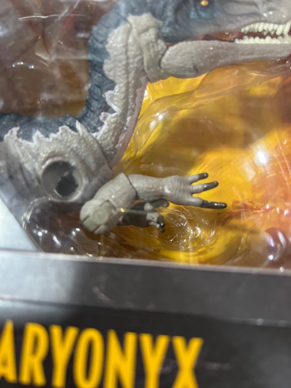 Photo 3 of ?Jurassic World: Fallen Kingdom Hammond Collection Baryonyx Dinosaur Action Figure, 13 in Long with Approx 20 Articulations, Gift and Collectible
