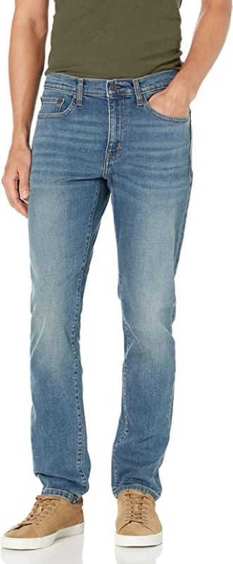 Photo 1 of Amazon Essentials Men's Slim-Fit Stretch Jean (30 x 28L)
