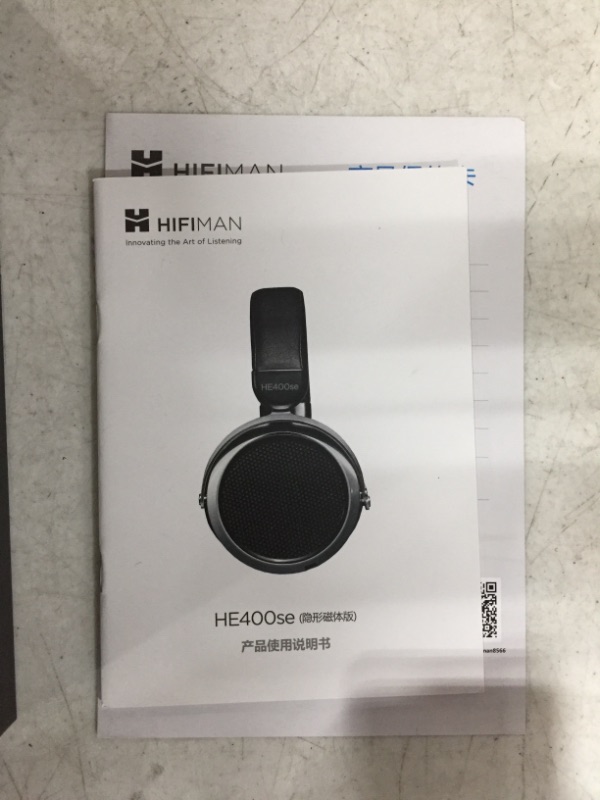 Photo 3 of HIFIMAN HE400SE Stealth Magnets Version Over-Ear Open-Back Full-Size Planar Magnetic Wired Headphones for Audiophiles/Studio, Great-Sounding, Stereo, High Sensitivity, Comfortable, Sliver
