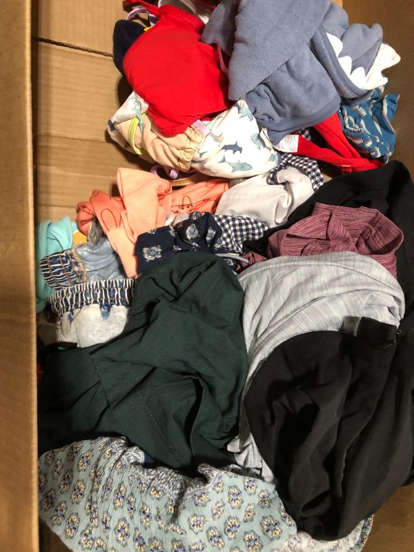 Photo 2 of Assorted Clothing Box Lot 