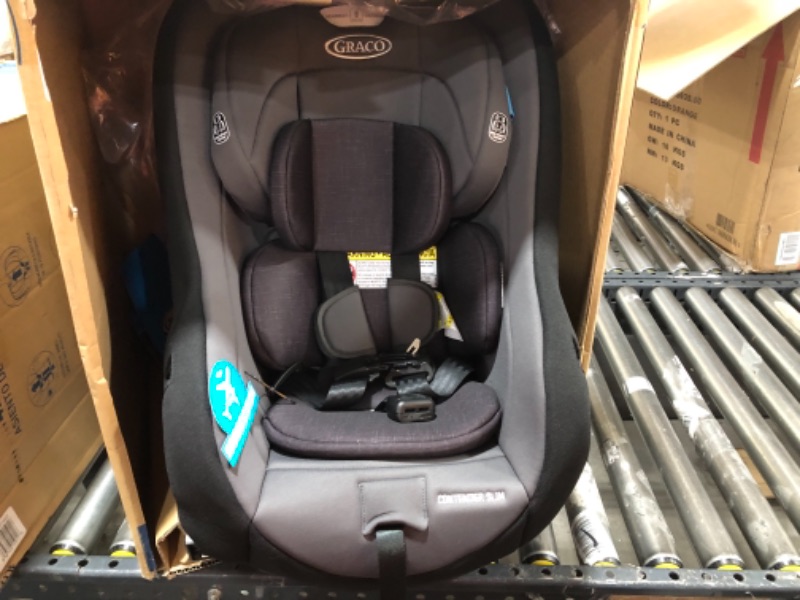 Photo 2 of Graco Contender Slim Convertible Car Seat, West Point
