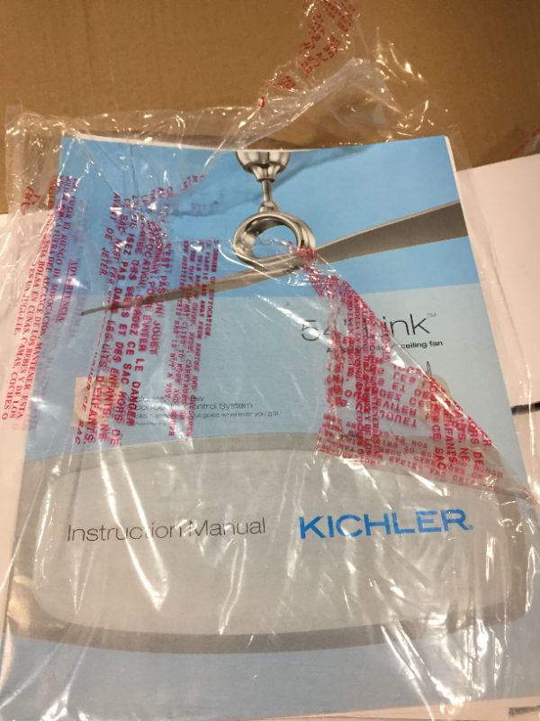 Photo 5 of Kichler 300168NI 54-Inch Link Fan, Brushed Nickel
