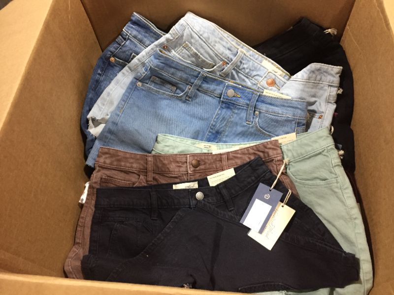 Photo 1 of BOX LOT Miscellaneous clothing different sizes 