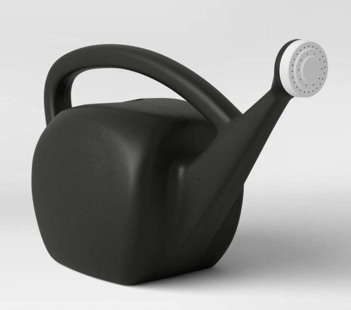 Photo 1 of 2gal Novelty Watering Can Black - Room Essentials™

