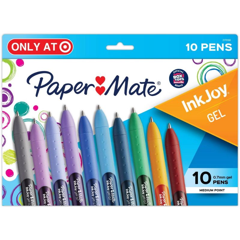 Photo 1 of Paper Mate 10pk Ink Joy Gel Pen Promo Pack