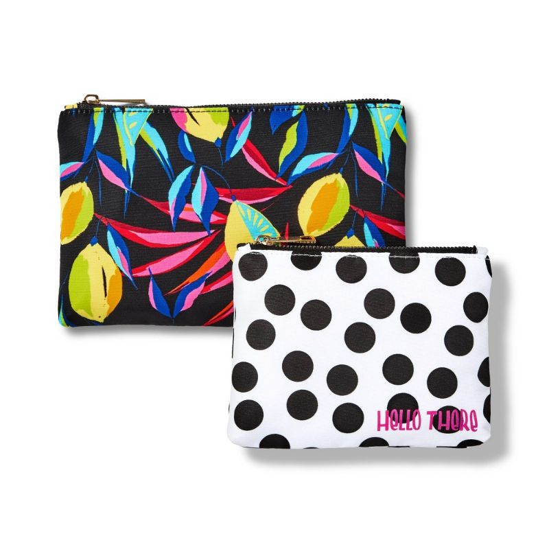 Photo 1 of 2pk Et Lemon & Dot Accessory Bag - Tabitha Brown for Target
