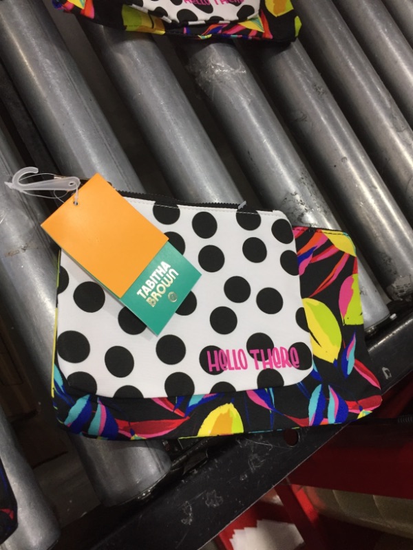 Photo 2 of 2pk Et Lemon & Dot Accessory Bag - Tabitha Brown for Target
