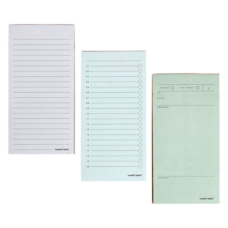 Photo 1 of Essential Notepad Set Dew - russell+hazel

