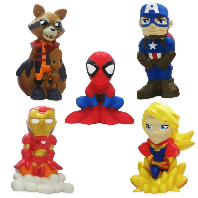 Photo 1 of Disney Marvel Avengers 6pc Bath Toy Set - Disney Store
