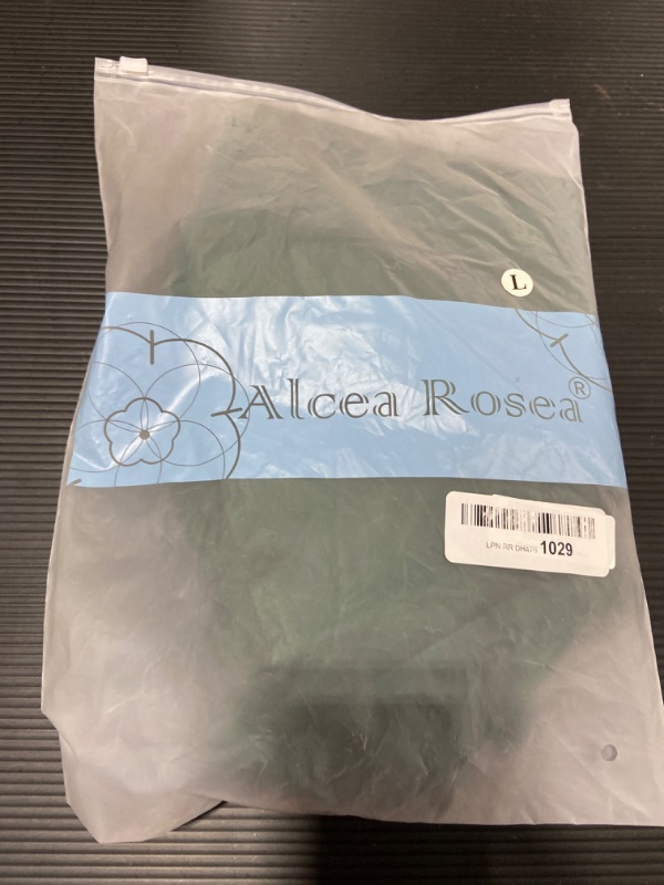 Photo 2 of ALCEA ROSEA Womens High Waist Midi Skirt Fishtail Silky Satin Skirt Work Party Pencil Bias Cutting Skirt (Blackish Green, Large) (B09G2T33N4)
