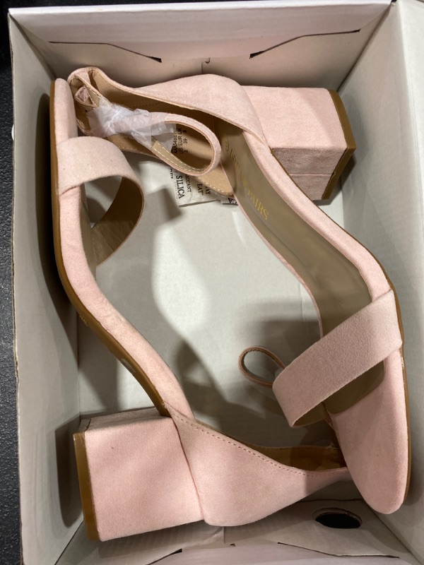 Photo 1 of women's dream Paris pink chunky heels 8