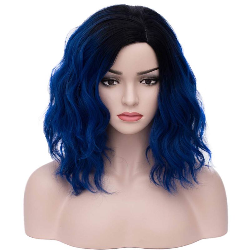 Photo 1 of " Women Girls Short Curly Bob Wavy Wig