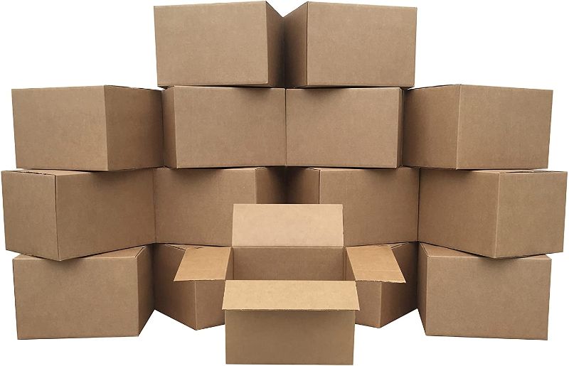 Photo 1 of (PACK OF 3) Medium Moving Boxes 18" x 14" x 12"
