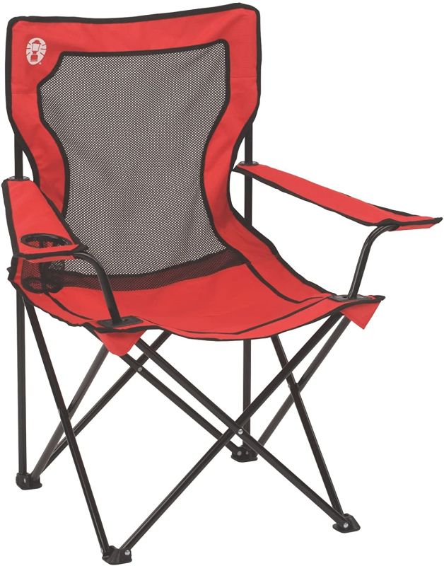 Photo 1 of Coleman Broadband Mesh Quad Camping Chair
