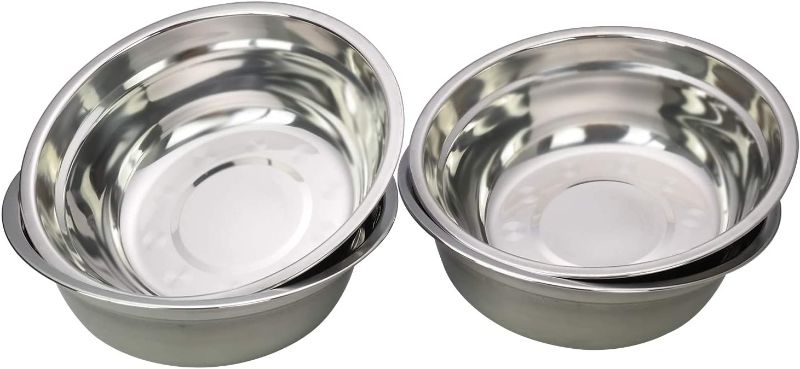 Photo 1 of  Mixing Bowls, Stainless Steel Serving Bowl 10 PACK