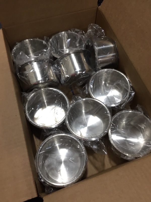 Photo 2 of  Mixing Bowls, Stainless Steel Serving Bowl 10 PACK