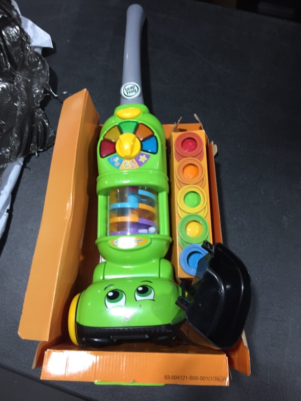 Photo 2 of LeapFrog Pick Up and Count Vacuum, Green
