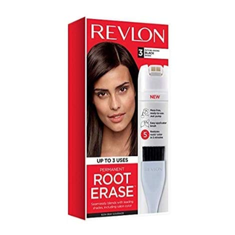 Photo 1 of  Root Erase Permanent Hair Color, Black 
