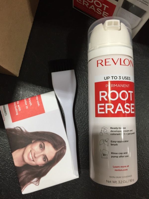 Photo 1 of  Root Erase Permanent Hair Color, Black 
