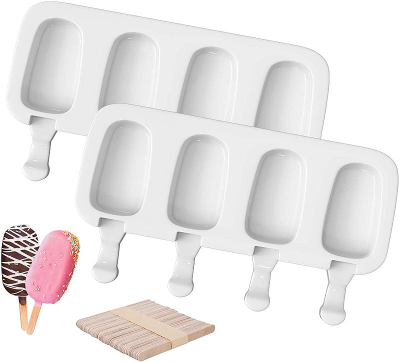 Photo 1 of (2 PACK) Large Popsicles Molds