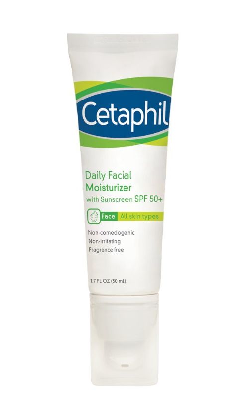 Photo 1 of (2 pack) Cetaphil Daily Facial Moisturizer with Sunscreen, SPF 50+, 1.7 Fluid Ounce
