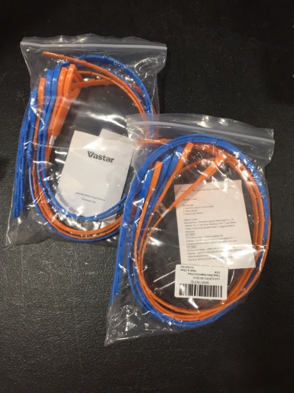 Photo 2 of (2 pack) Vastar Drain-Snakes Kit,3 Pack 19.68 Inch Orange and blue