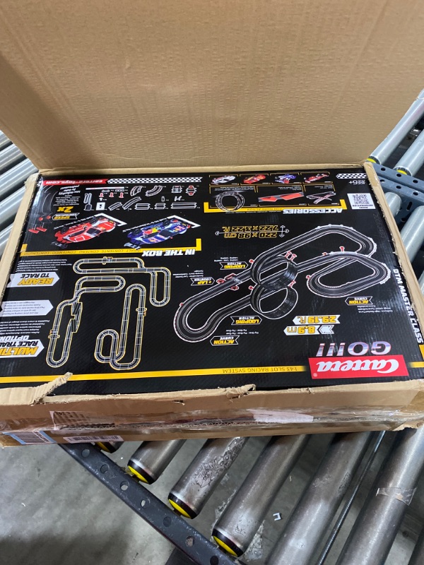 Photo 1 of Carrera GO 62480 DTM Master Class Electric Powered Slot Car Racing Kids Toy Race Track Set Includes 2 Hand Controllers and 2 DTM Cars in 1:43 Scale